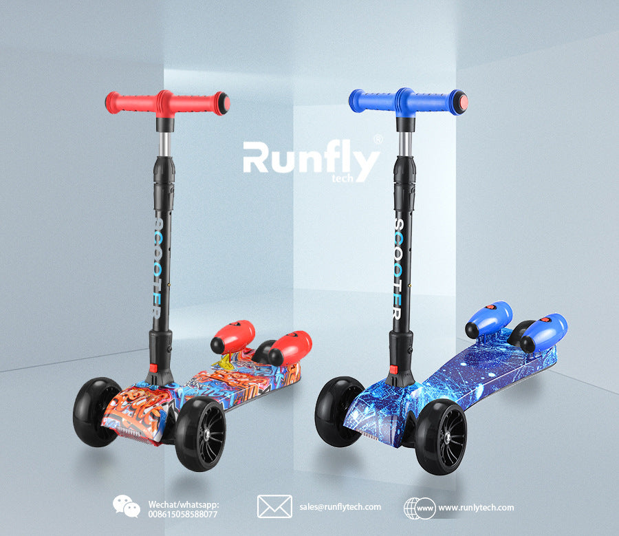 Children's Toy Spray Skateboard Sliding Drift Car