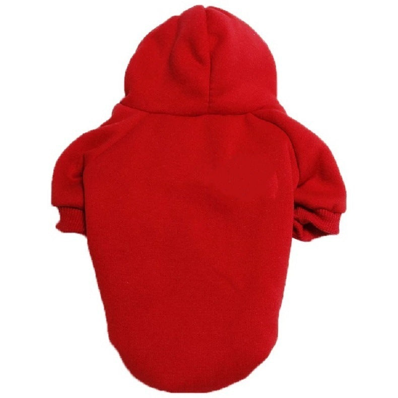 Solid Color Dog Sweaters Casual Pet Clothing for Small to Large Dogs