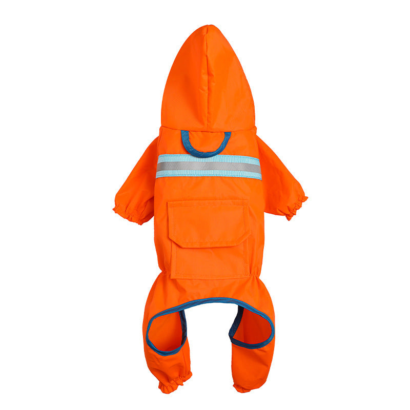 Reflective Waterproof Raincoat for Pets