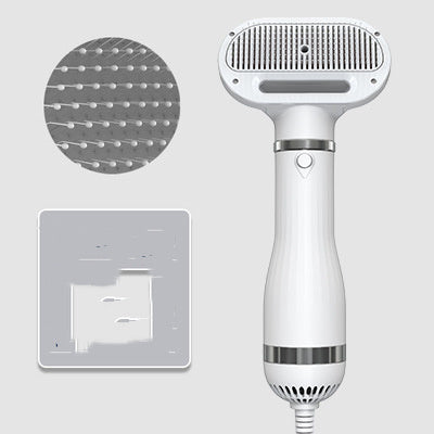 Pet Brushing Hair Dryer Integrated Machine Teddy Hair Blowing Comb Drying