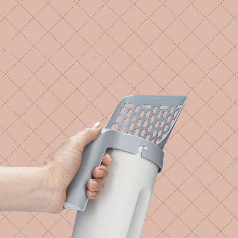 Cat Litter Scoop with Waste Storage Box