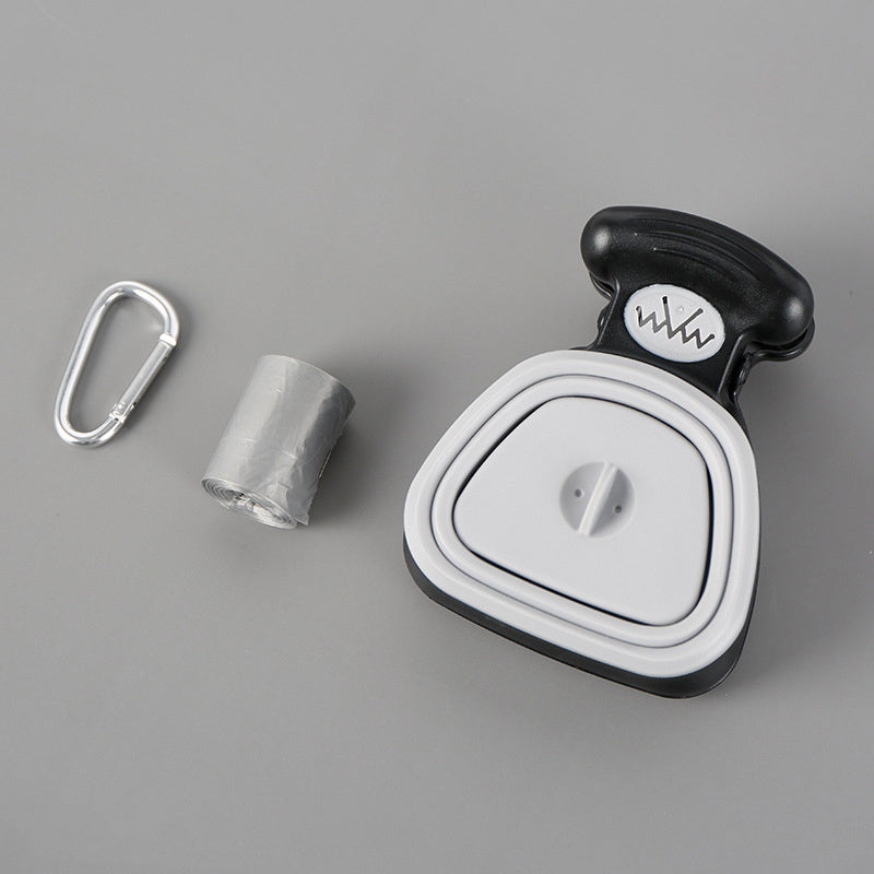 Foldable Dog Poop Bag Dispenser for Easy Waste Disposal