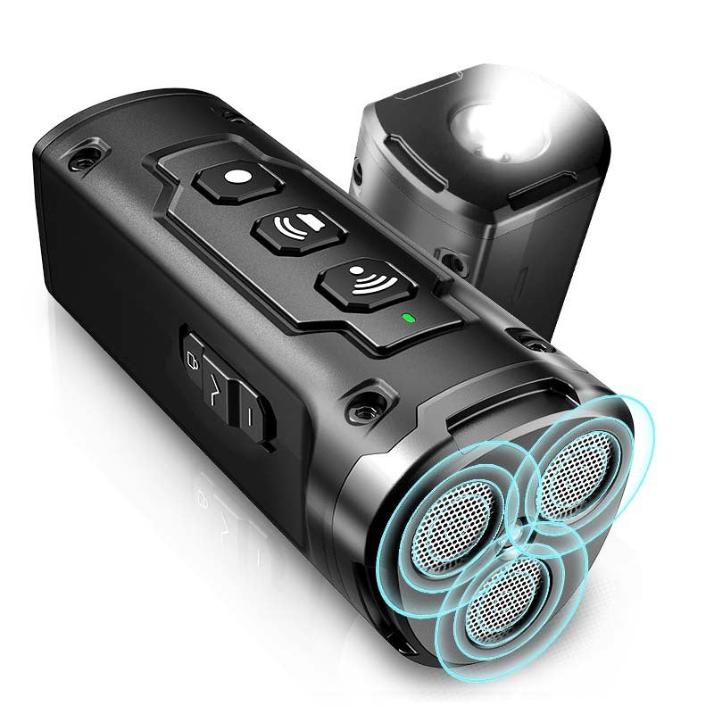 Ultrasonic Dog Bark Deterrent with LED Flashlight