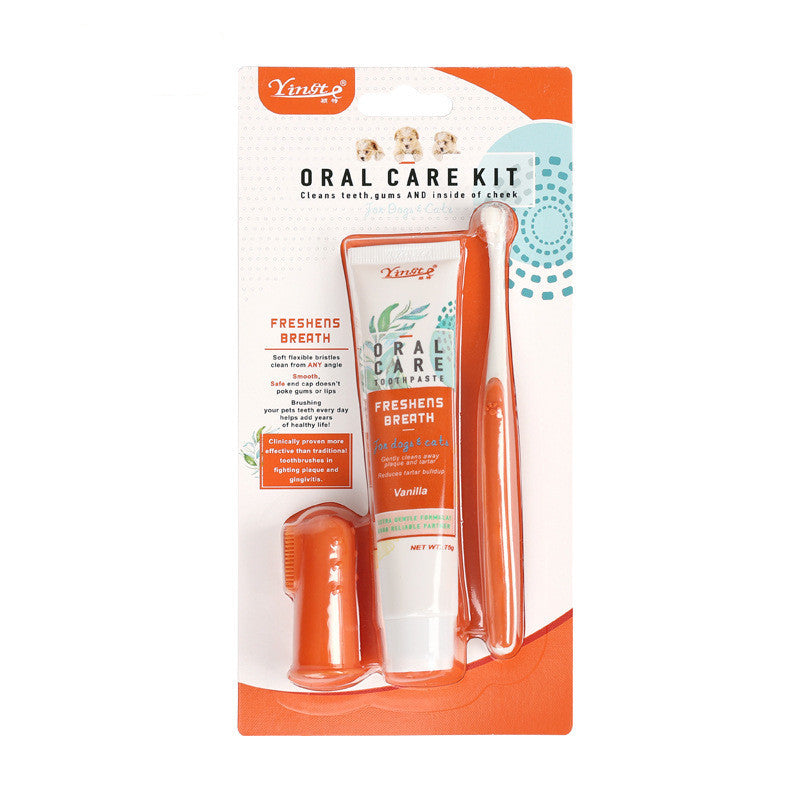Dog Toothbrush Set - Dental Care Kit