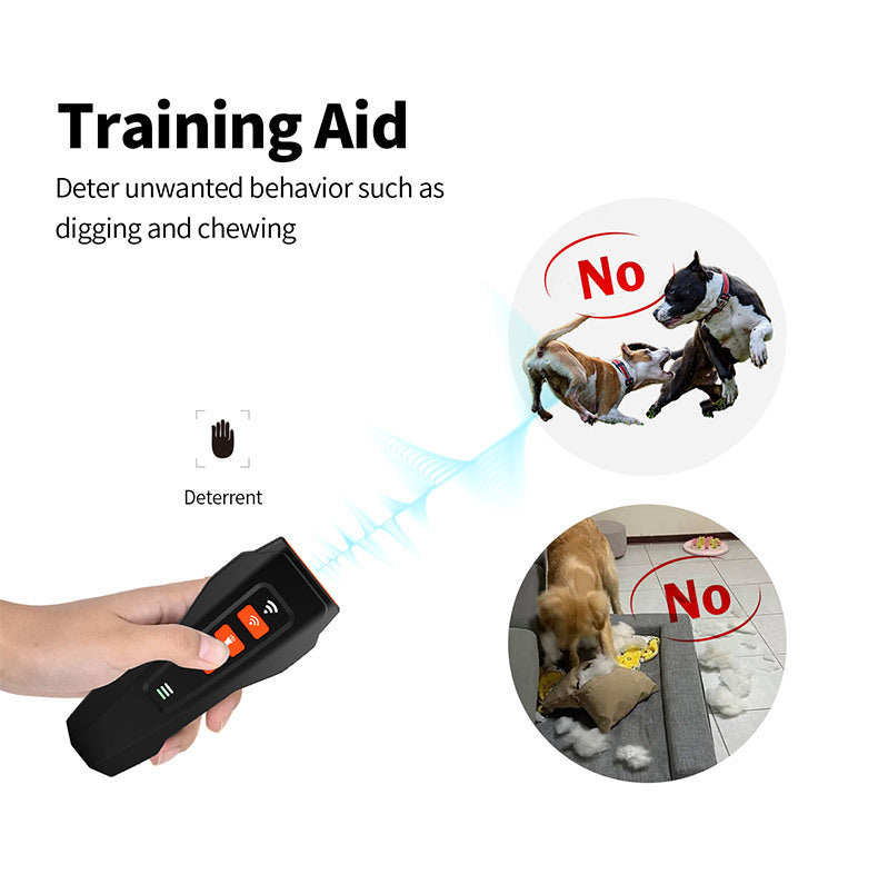 Rechargeable Ultrasonic Bark Control Device for Dogs Stop Barking