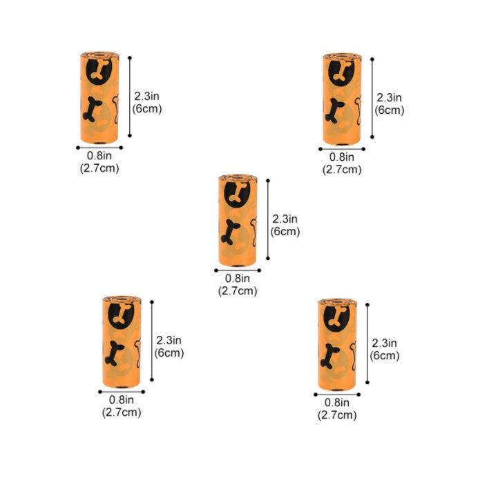Biodegradable Dog Poop Bags with Dispenser