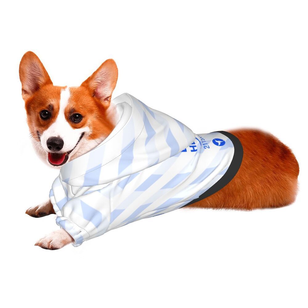 Cozy Small Pet Hooded Sweater for Dogs and Cats Soft Polyester Pet Clothing