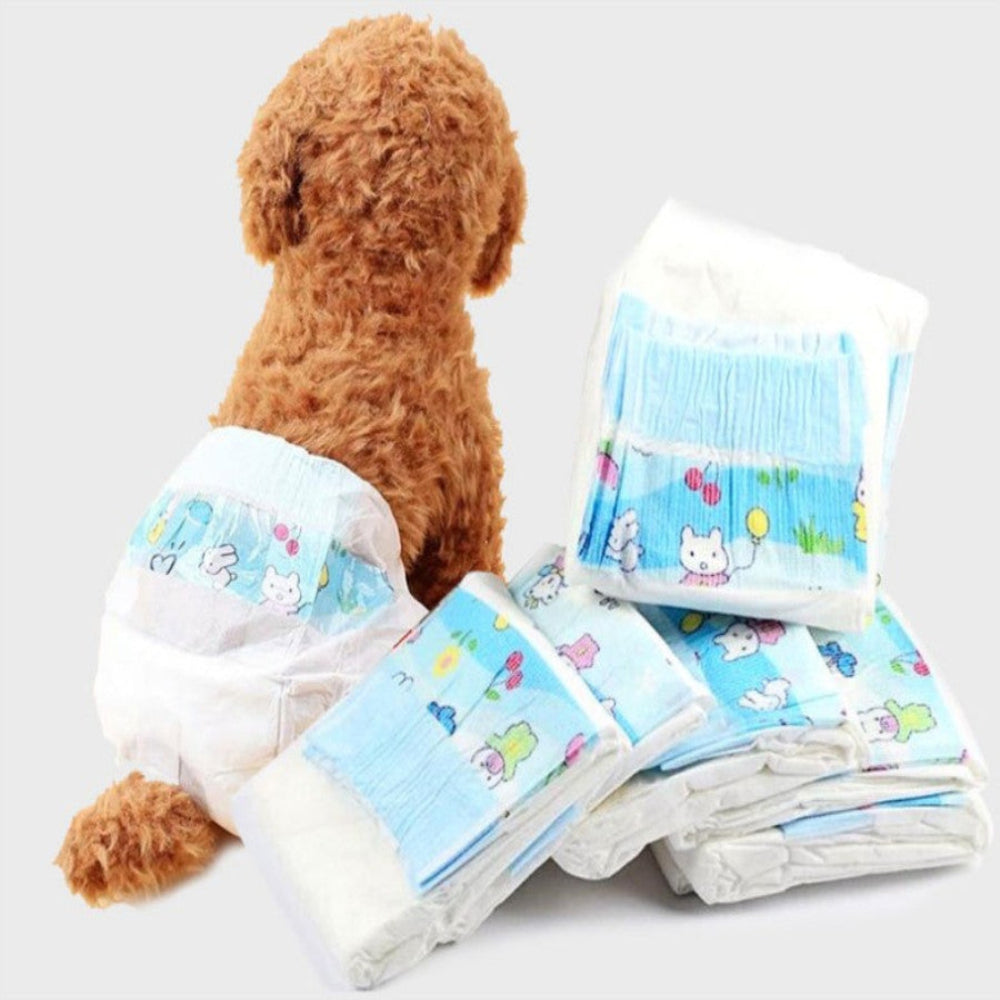 Disposable Pet Diapers for Dogs and Puppies