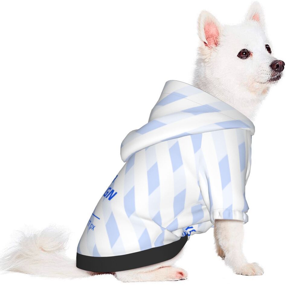Cozy Small Pet Hooded Sweater for Dogs and Cats Soft Polyester Pet Clothing