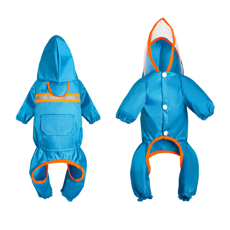 Reflective Waterproof Raincoat for Pets