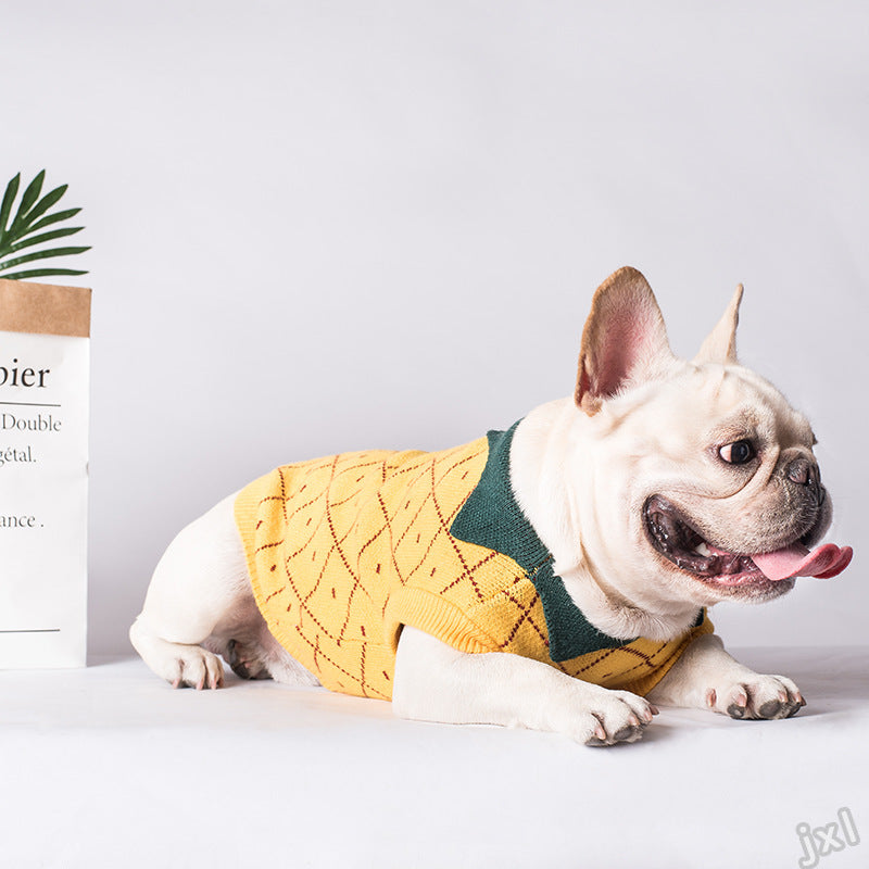 Warm Cotton Dog Sweater for Small and Large Dogs