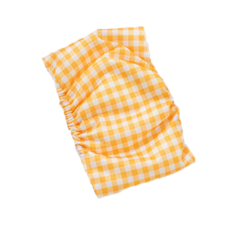 Cute Cartoon Paw Print Pet Male Dog Diaper – Reusable Belly Band Wrap for Puppies