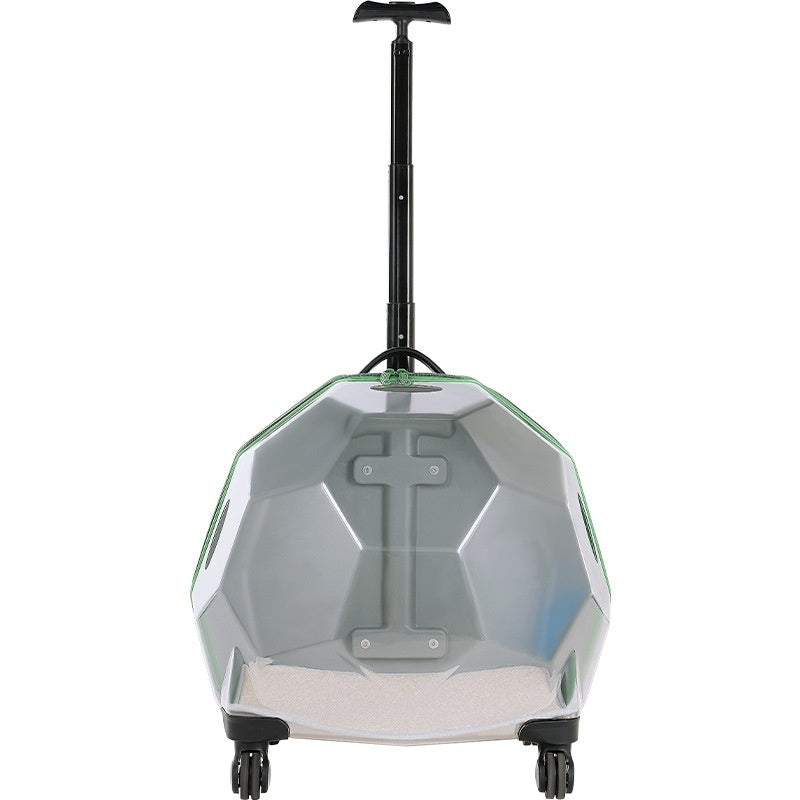 Pet Trolley – Transparent Portable Cat and Dog Luggage Suitcase