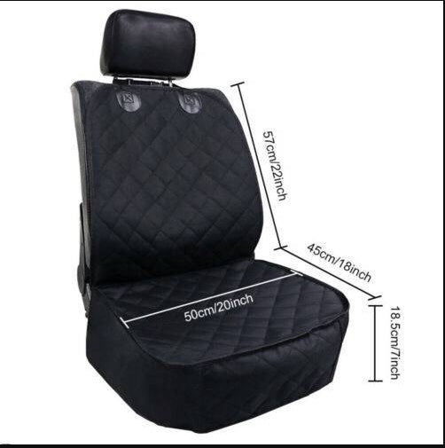 Waterproof Car Seat Protector Cover Mat Single Front Seat For Pet Dog Cat Travel