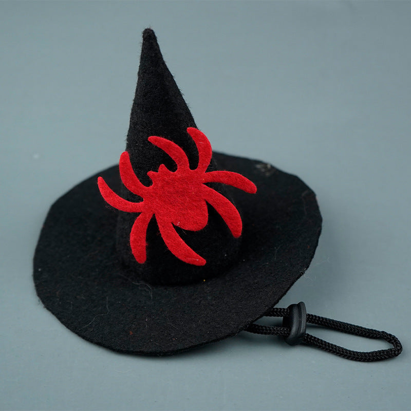 Creative Halloween Pet Hat Non-Woven Fabric Design for Festive Occasions