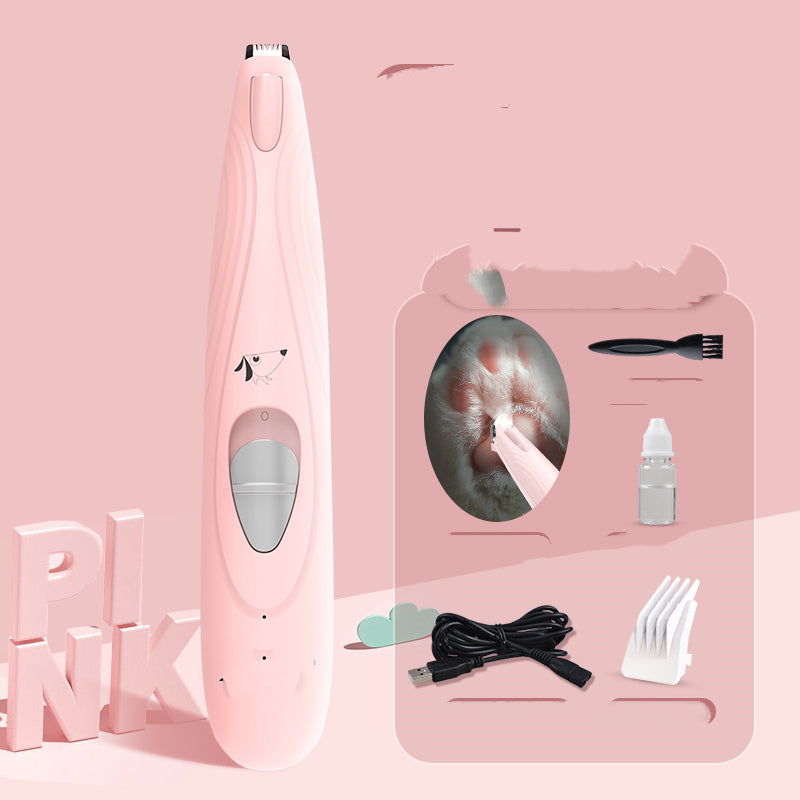 Rechargeable Pet Paw Hair Trimmer