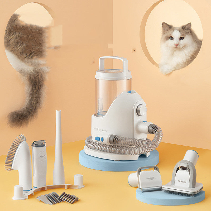 Pet Hair Clipper And Vacuum Grooming Made Easy