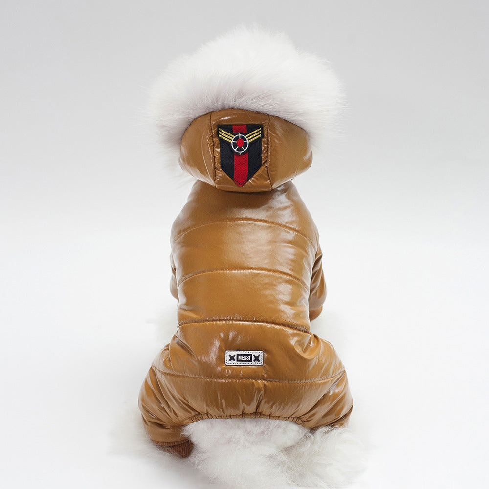 PU Leather Pet Jacket – Stylish And Warm Dog Outfit