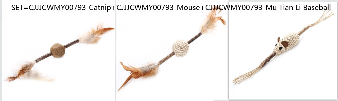 Wood Teng Stick Catnip – Fun & Engaging Cat Toy