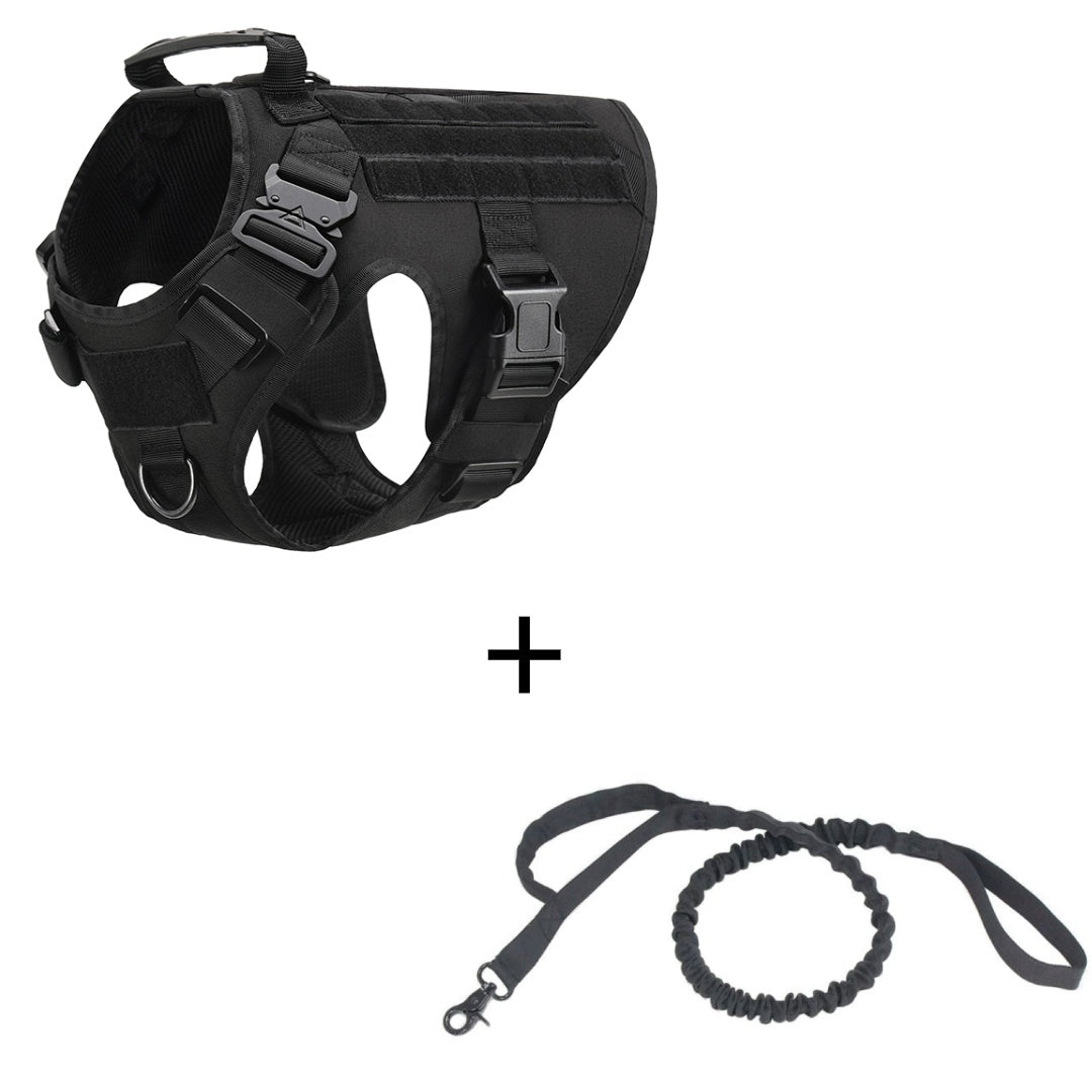 Outdoor Tactical Dog Vest for Large Dogs