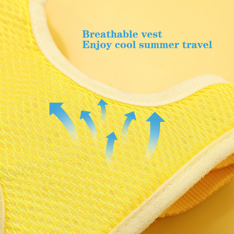 Yellow Duck Adjustable Cat Harness and Leash Set – Comfortable & Durable