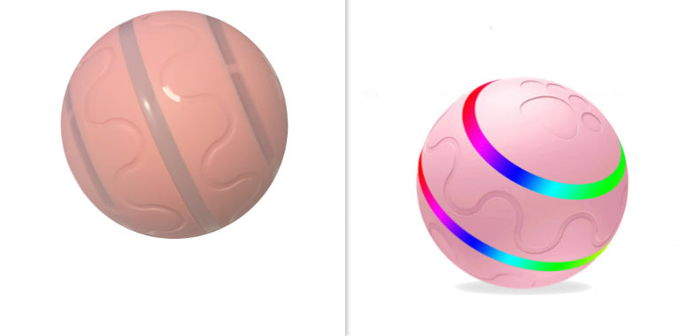 Smart Auto-Rotating Pet Ball - USB Rechargeable