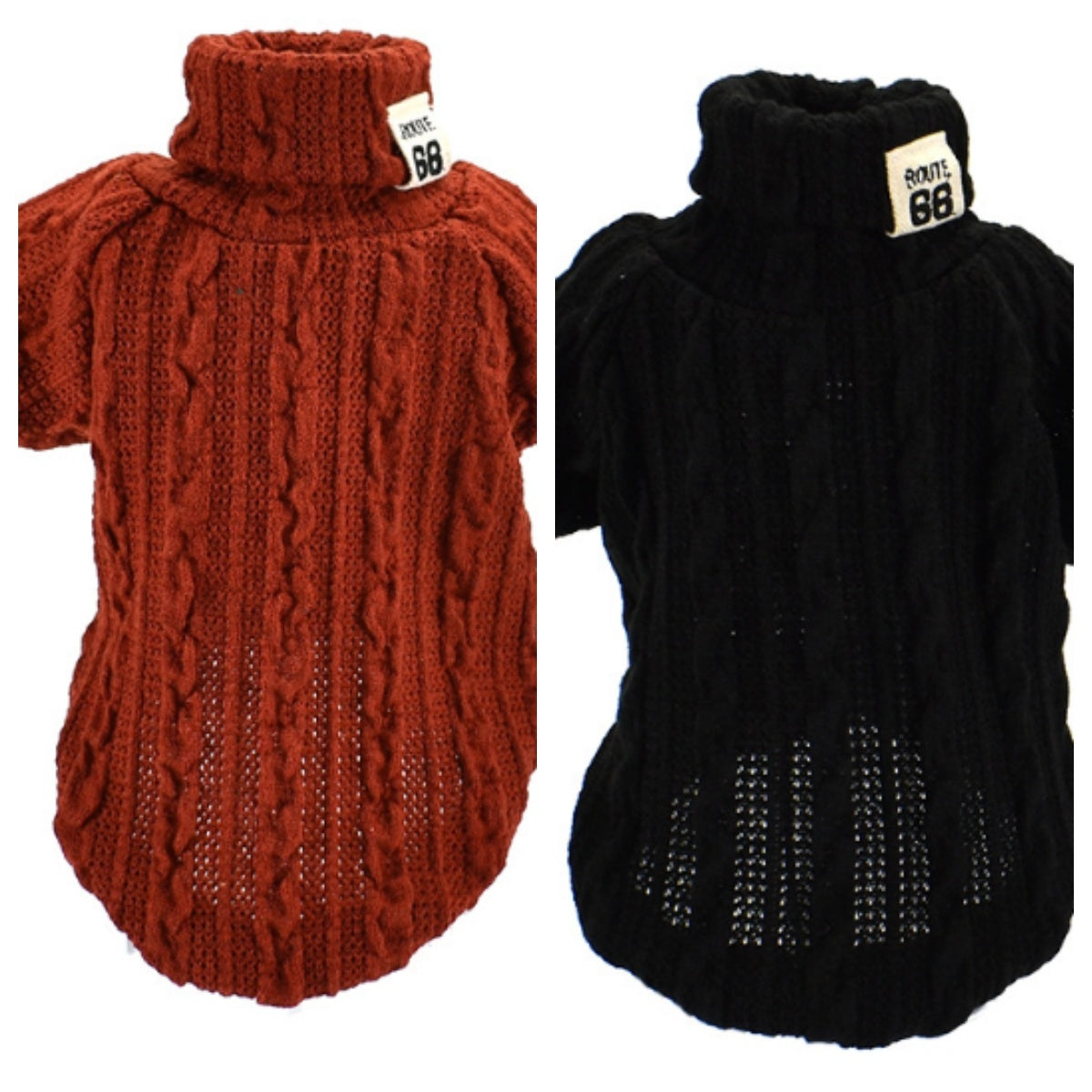 Premium Turtleneck Dog Sweater for Winter Warmth