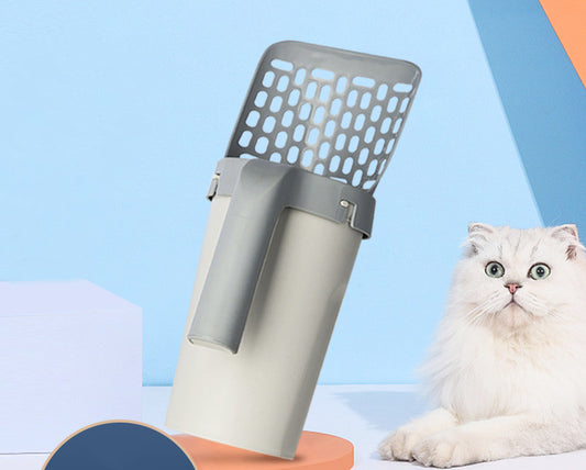 Cat Litter Scoop with Waste Storage Box