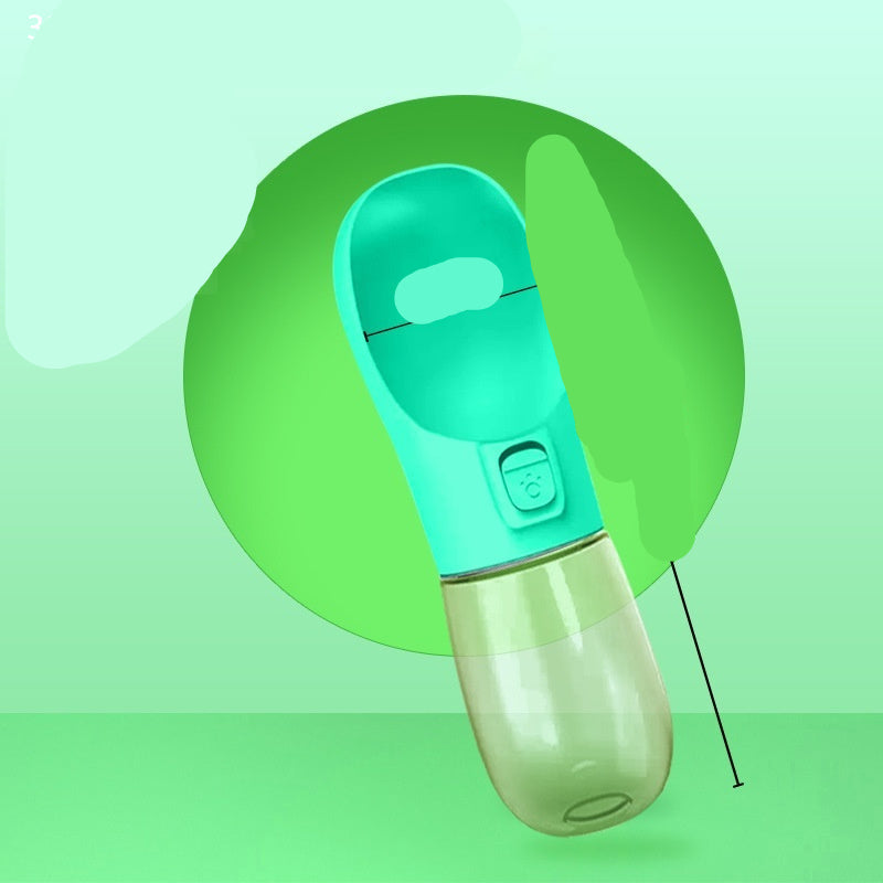 Portable Pet Water Bottle Feeder Bowl – Perfect for Outdoor Travel
