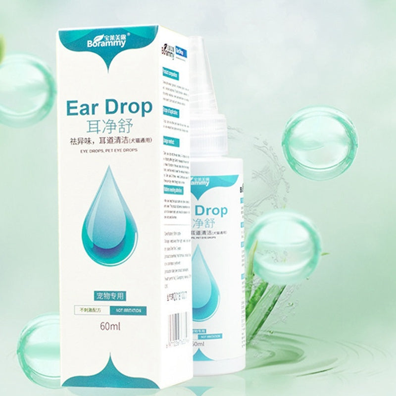 Pet Ear Cleaning Solution 60ml Liquid Wash