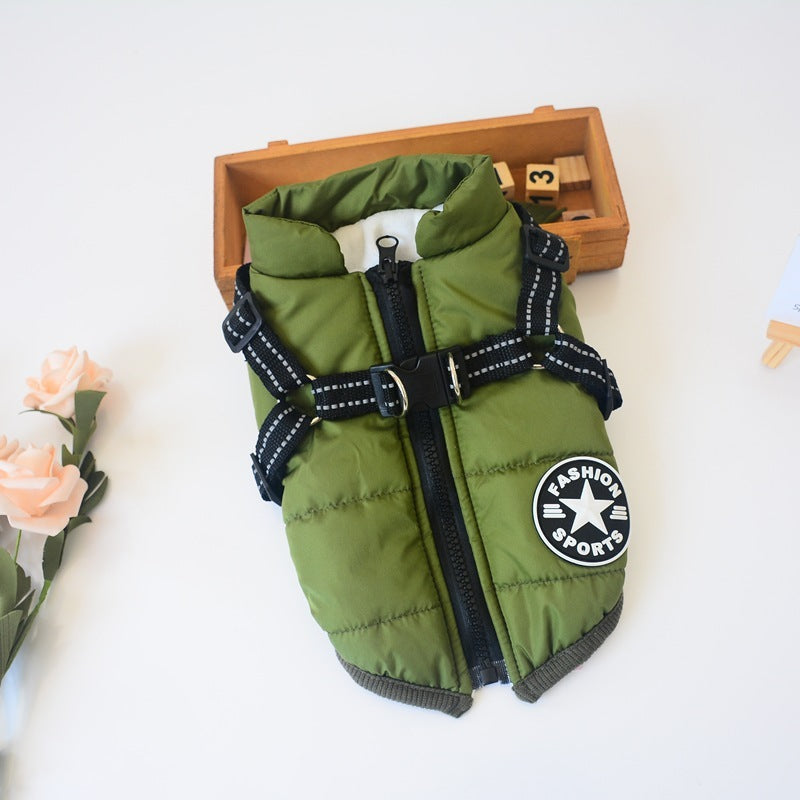 Pet Dog Vest for Teddy Bichon and Other Breeds Casual Pet Clothes