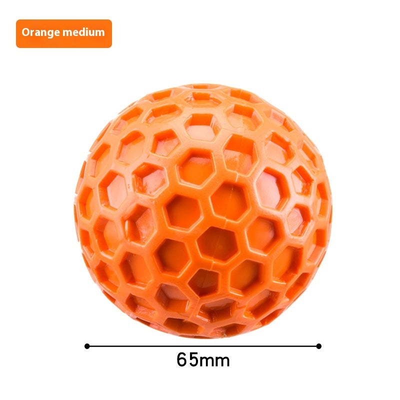 Furry Trio Vocalization Molar Ball Toy