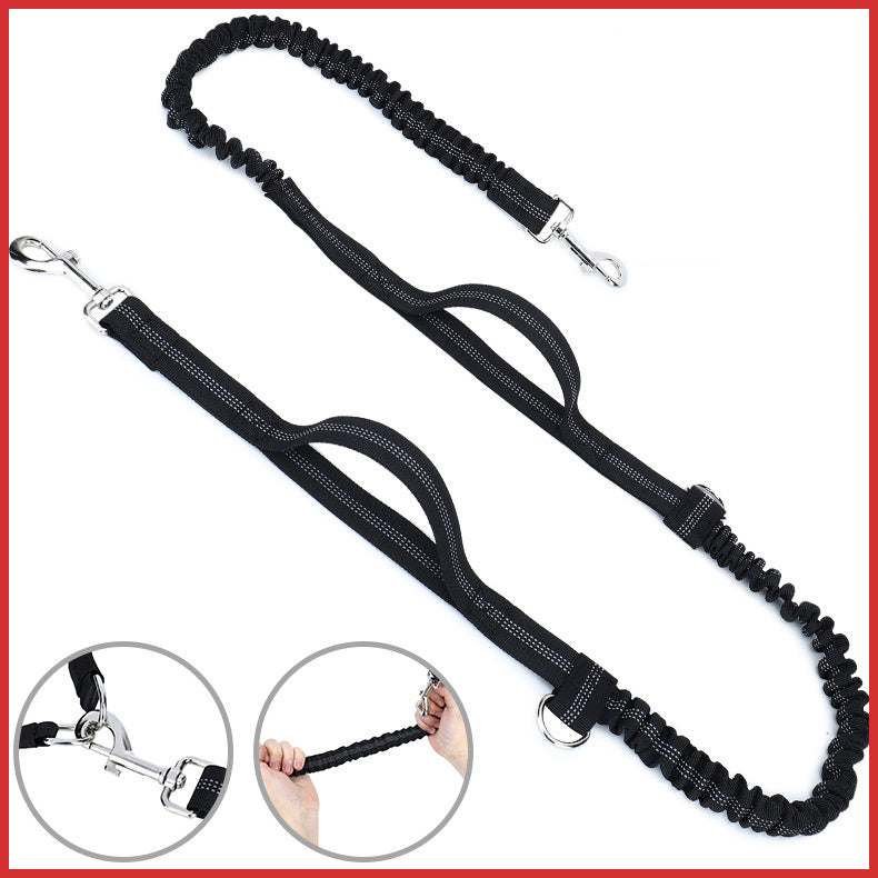 Hands-Free Dog Leash Waist Bag for Walking and Training