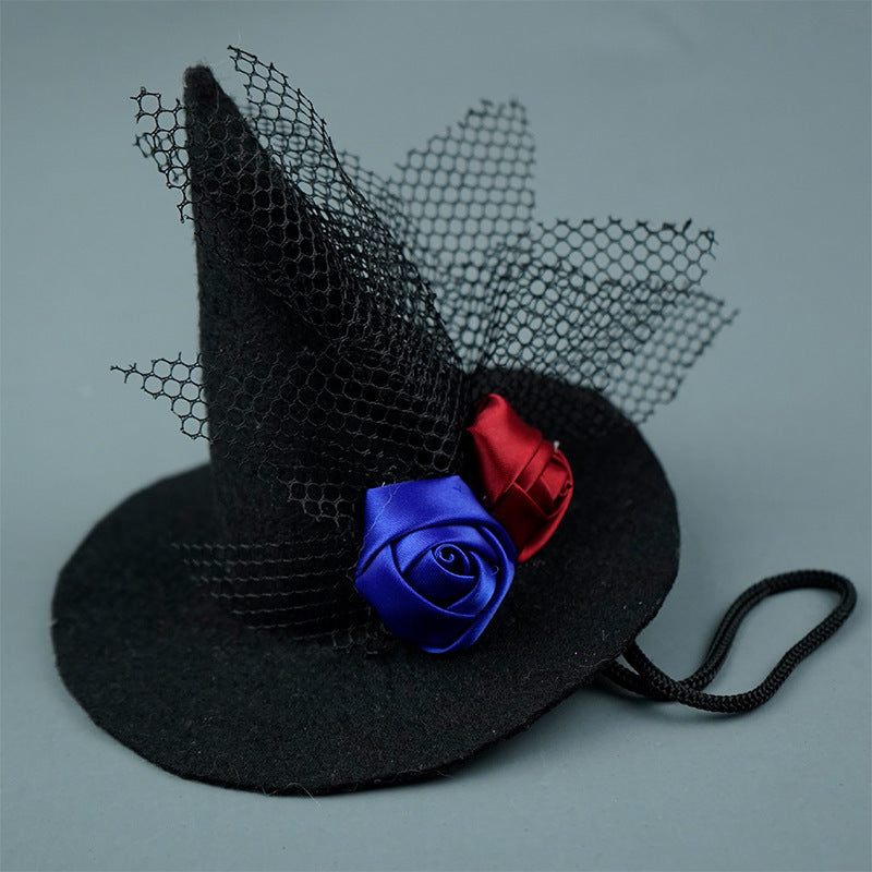 Creative Halloween Pet Hat Non-Woven Fabric Design for Festive Occasions
