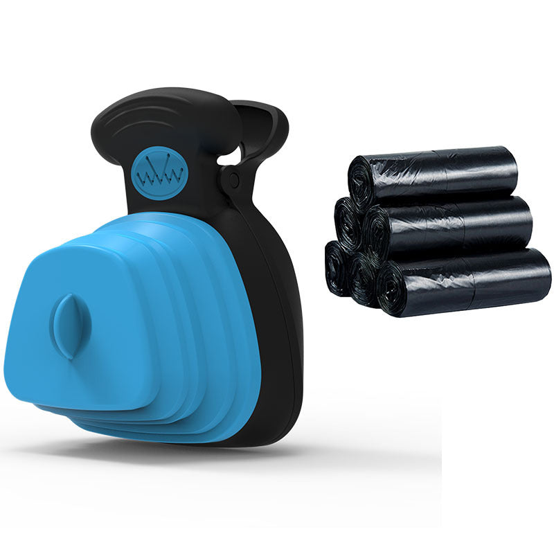 Foldable Dog Poop Bag Dispenser for Easy Waste Disposal