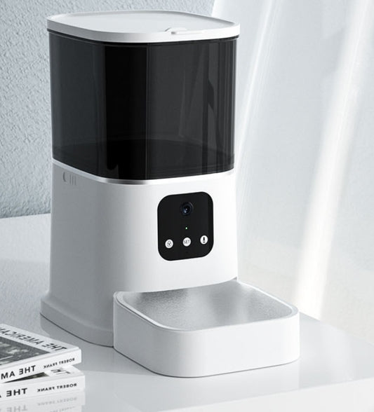 Smart Pet Feeder with App Control – 6L Capacity & Timer Feeding