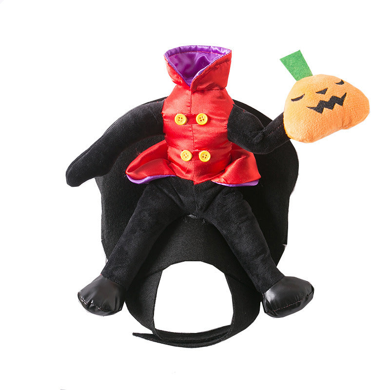 Halloween Dog Costume Funny Headless Pet Outfit
