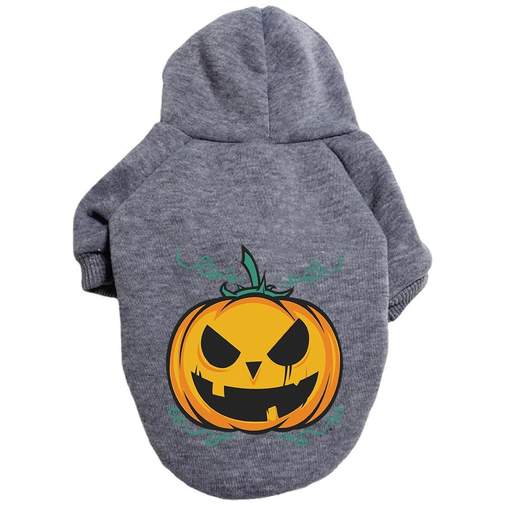 Halloween Pumpkin Dog Sweater