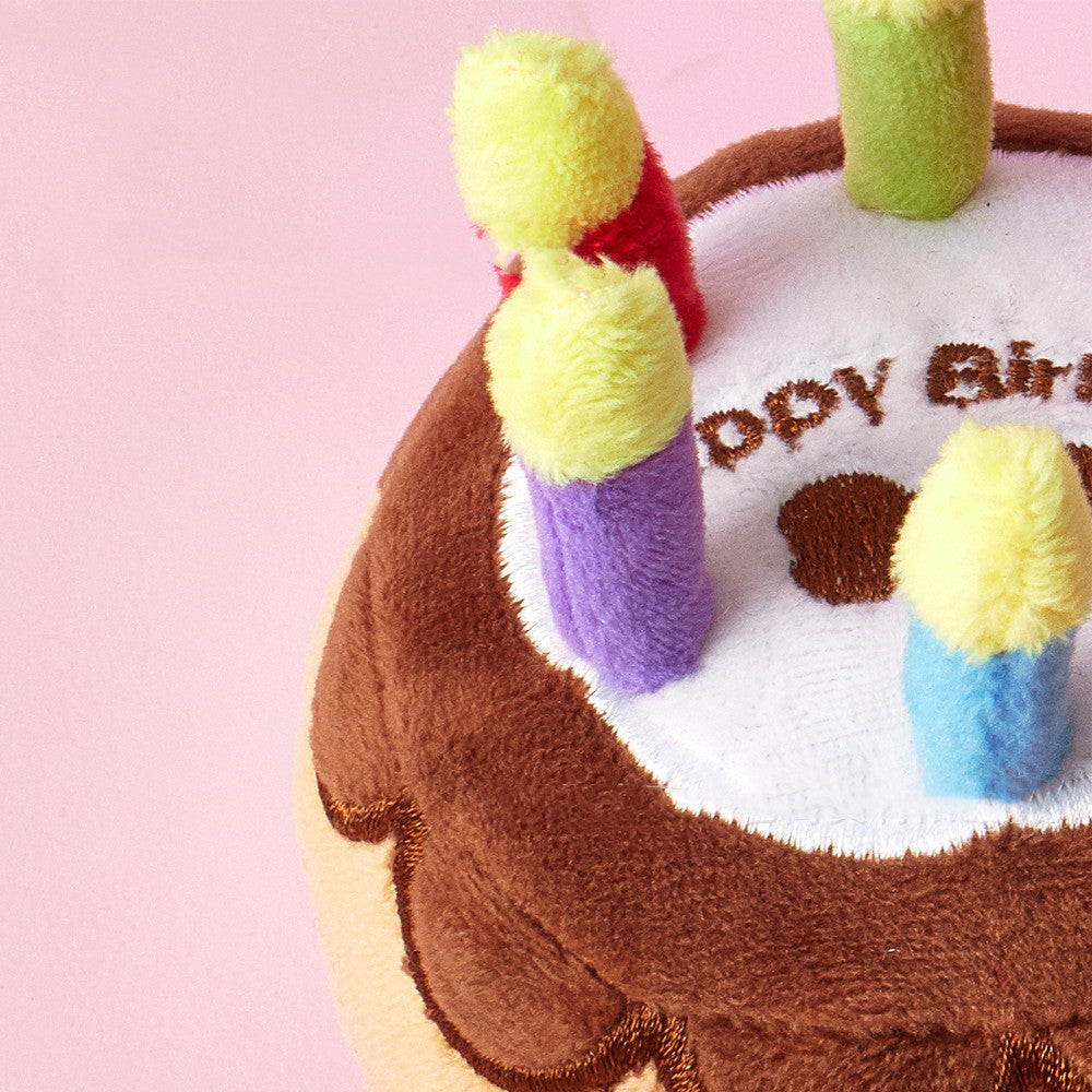 Pet Plush Toy – Birthday Candle Cake