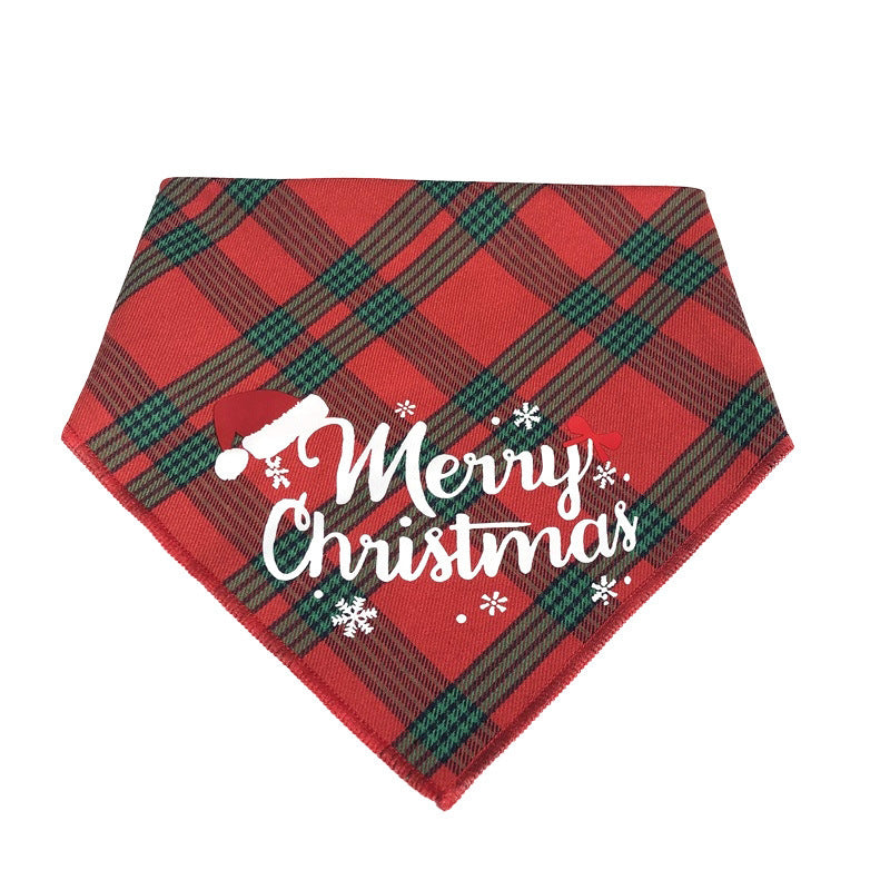 Christmas Pet Hat and Bow Tie Set for Holiday Season