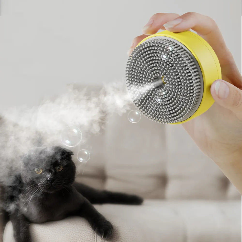 Electric Pet Spray And Massage Comb