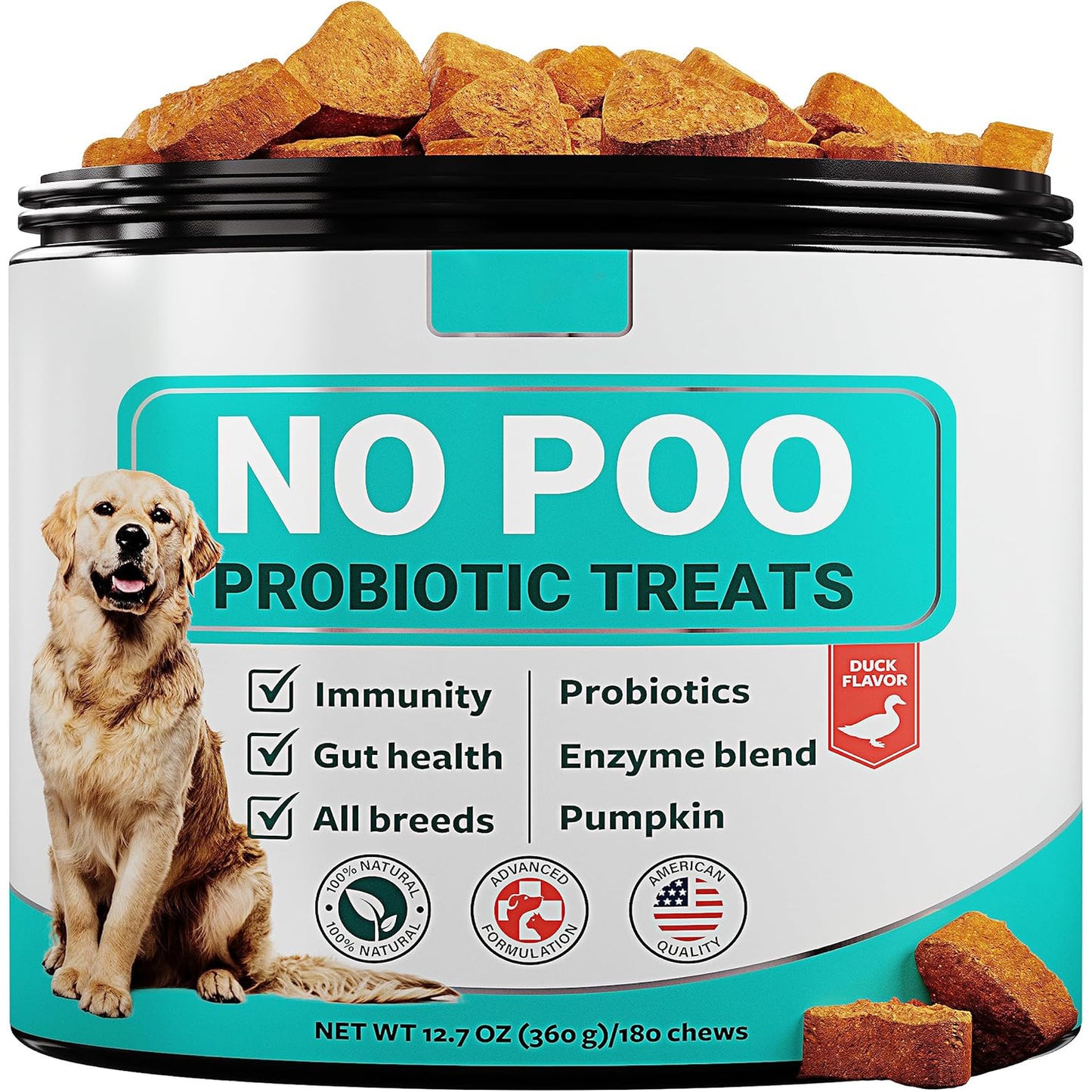 Pet Probiotic Chewable Tablets for Healthy Digestion