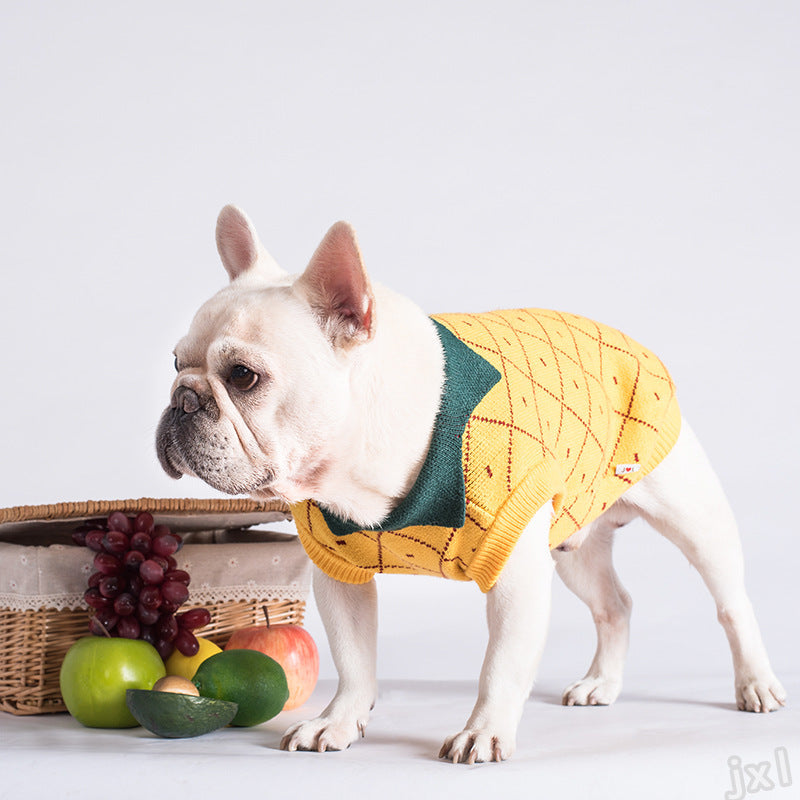 Warm Cotton Dog Sweater for Small and Large Dogs