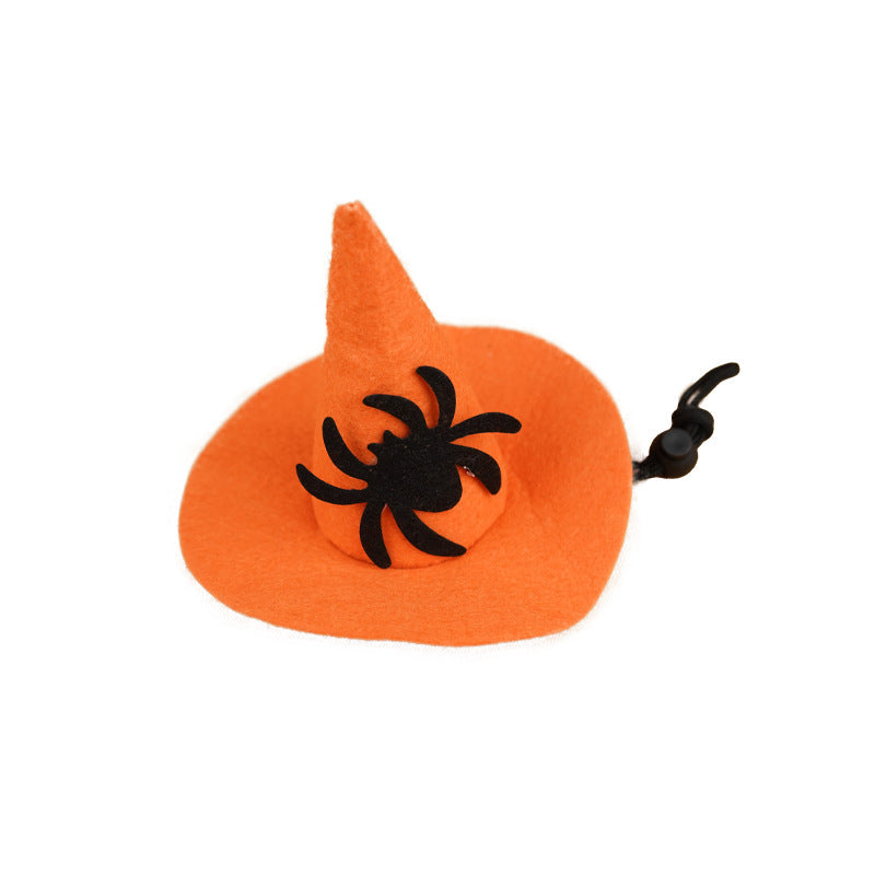 Creative Halloween Pet Hat Non-Woven Fabric Design for Festive Occasions