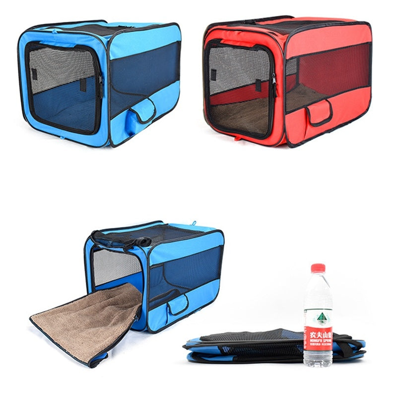 Pet Car Seat Kennel for Dogs Travel Safety Bed