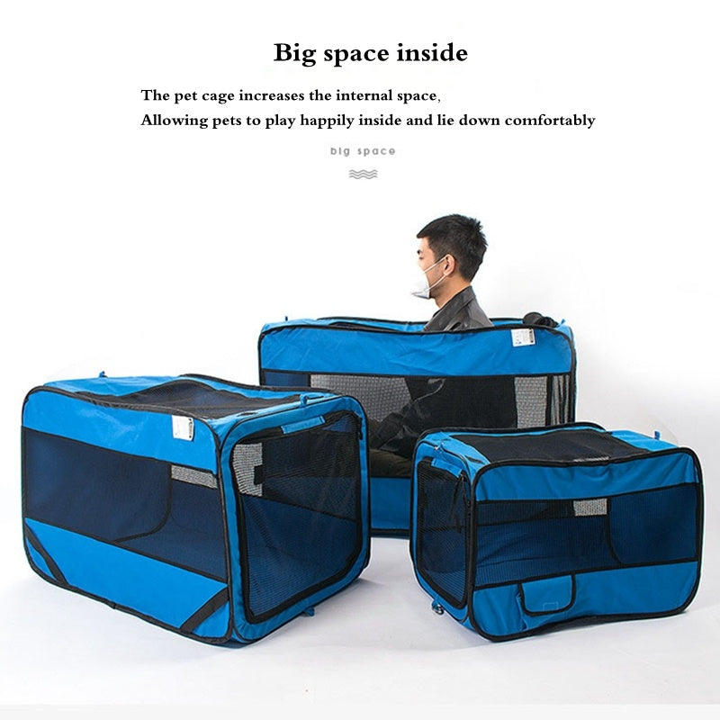 Pet Car Seat Kennel for Dogs Travel Safety Bed