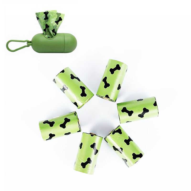 Biodegradable Dog Poop Bags Leak Proof With Dispenser