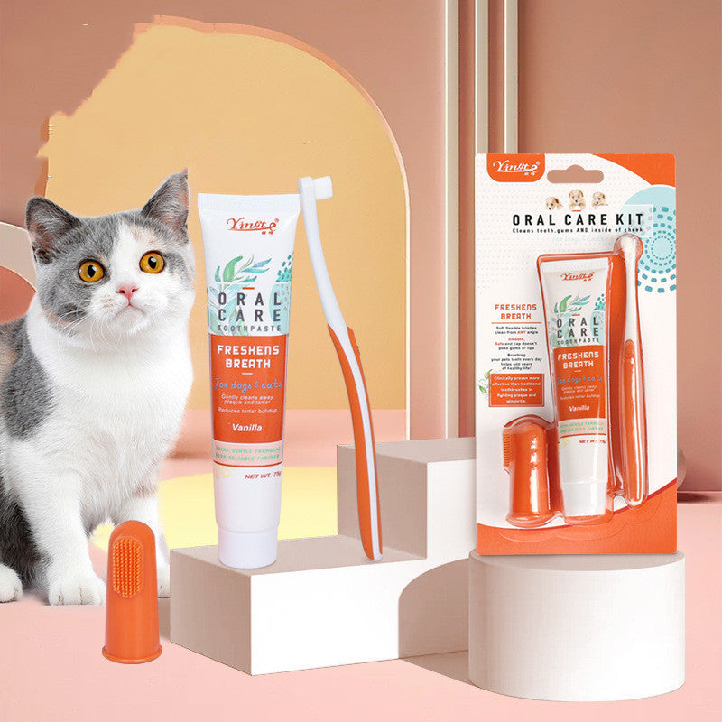 Dog Toothbrush Set - Dental Care Kit