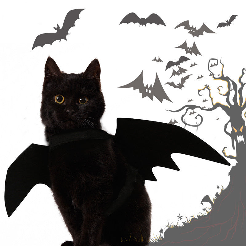 Halloween Bat Wings for Pets - Cosplay Costume for Dogs and Cats