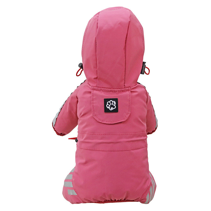Waterproof Dog Raincoat with Full Coverage for All-Weather Protection